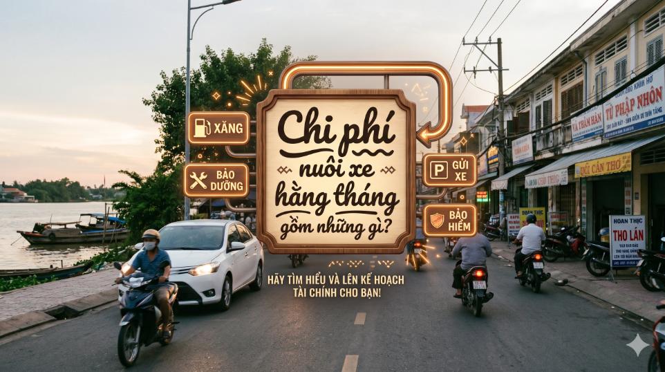 Chi phí nuôi xe hằng tháng gồm những gì? Bức tranh thực tế trước khi bạn “xuống tiền” mua ô tô