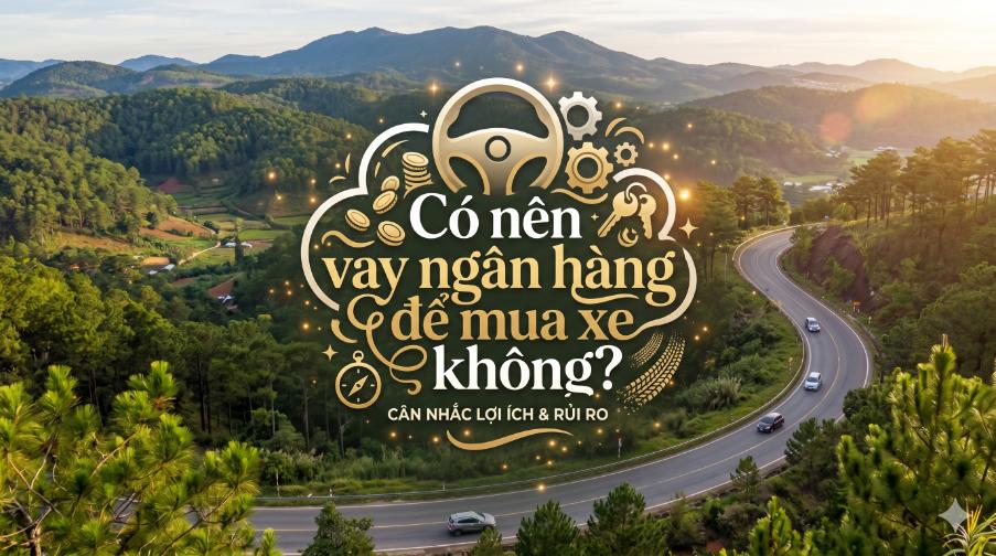 Có nên vay ngân hàng để mua xe không? Góc nhìn thực tế trước khi bạn ký khoản nợ 5–7 năm