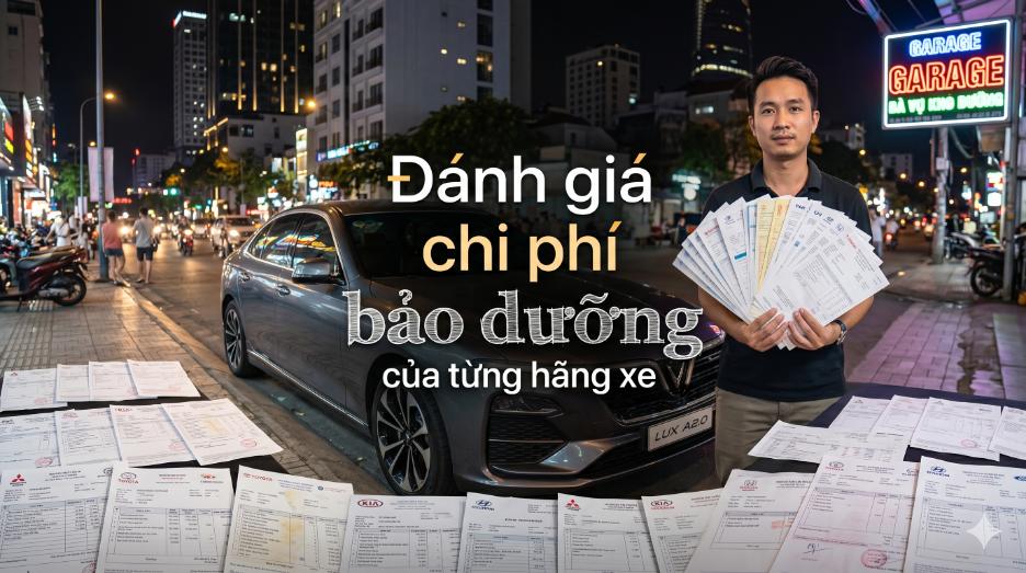 Đánh giá chi phí bảo dưỡng của từng hãng xe