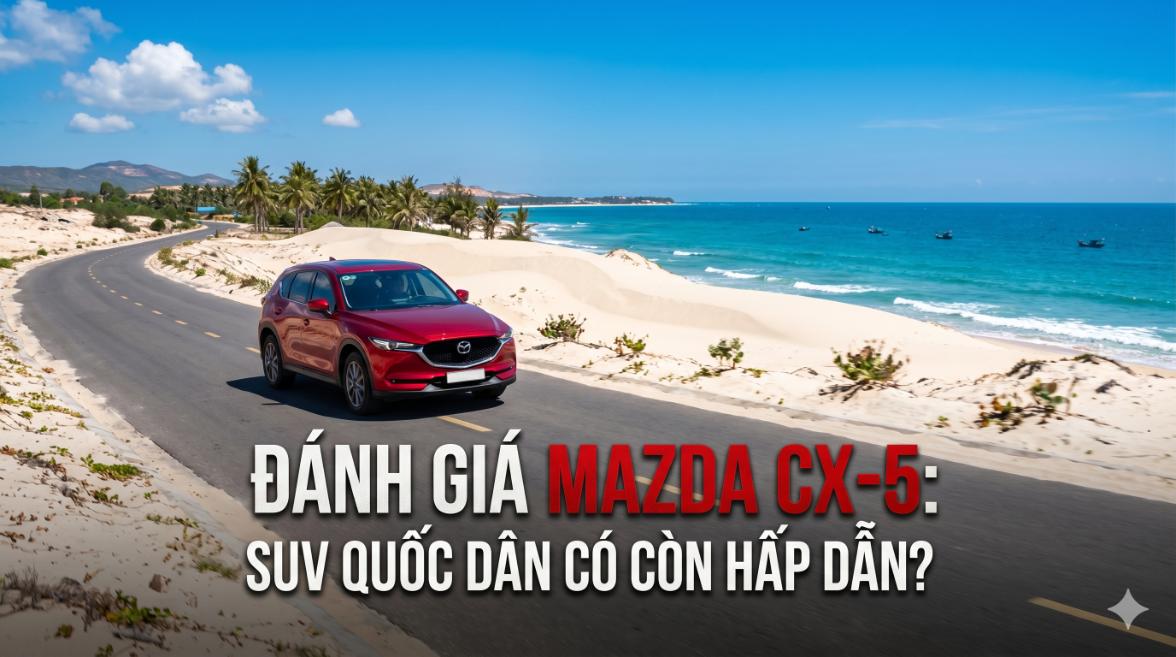 Đánh giá Mazda CX-5: SUV quốc dân có còn hấp dẫn?