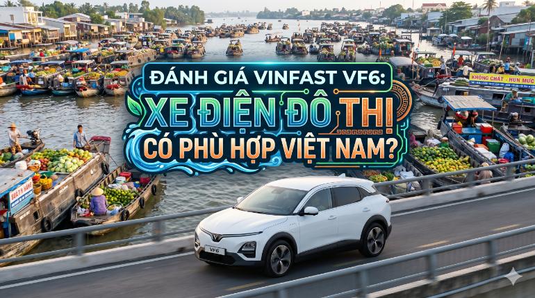 Đánh giá VinFast VF6: Xe điện đô thị có phù hợp Việt Nam?