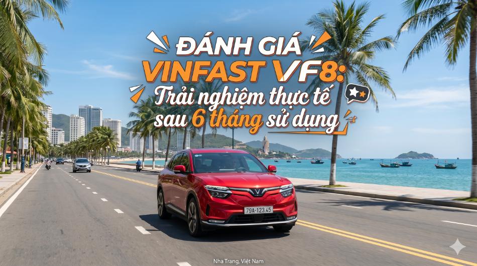 Đánh giá VinFast VF8: Trải nghiệm thực tế sau 6 tháng sử dụng