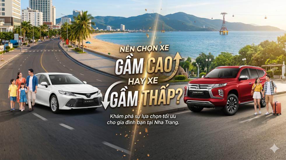 Nên chọn xe gầm cao hay xe gầm thấp? (Quyết định nhỏ nhưng ảnh hưởng lớn đến trải nghiệm 5–10 năm)
