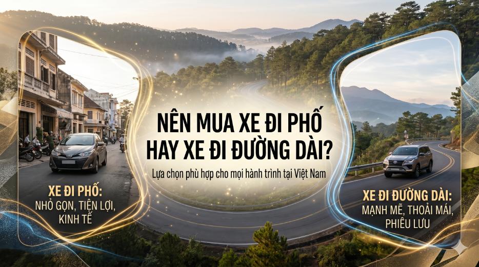 Nên mua xe đi phố hay xe đi đường dài? (Chọn sai 1 lần, dùng xe 5 năm vẫn “khó chịu” mỗi ngày)