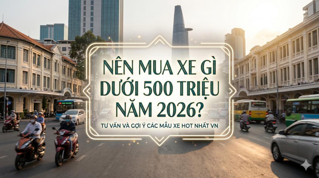 Nên mua xe gì dưới 500 triệu năm 2026? Gợi ý thực tế và dễ hiểu cho người mới