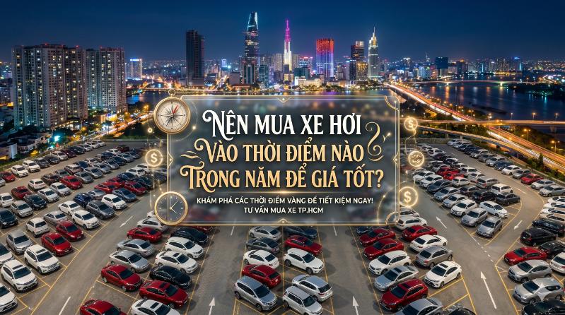 Nên mua xe vào thời điểm nào trong năm để giá tốt? Bí mật mà nhiều người mua xe lần đầu không để ý