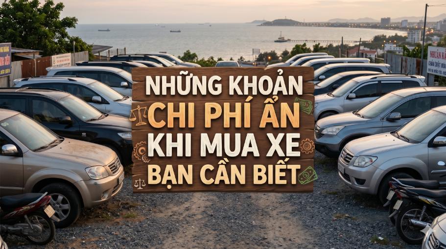 Những khoản chi phí ẩn khi mua xe bạn cần biết: Câu chuyện “vỡ kế hoạch” của nhiều người lần đầu mua ô tô