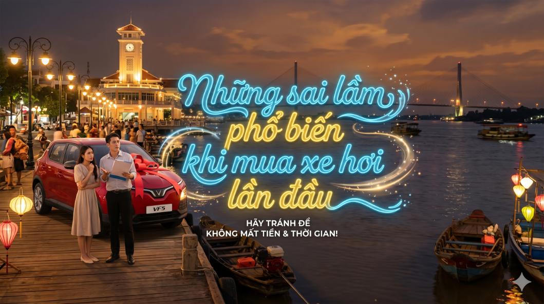 Những sai lầm phổ biến khi mua xe lần đầu: Câu chuyện “mua xe xong mới bắt đầu hối hận”
