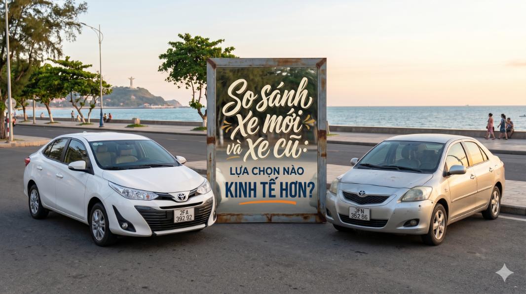 So sánh xe mới và xe cũ: Lựa chọn nào kinh tế hơn cho người Việt?