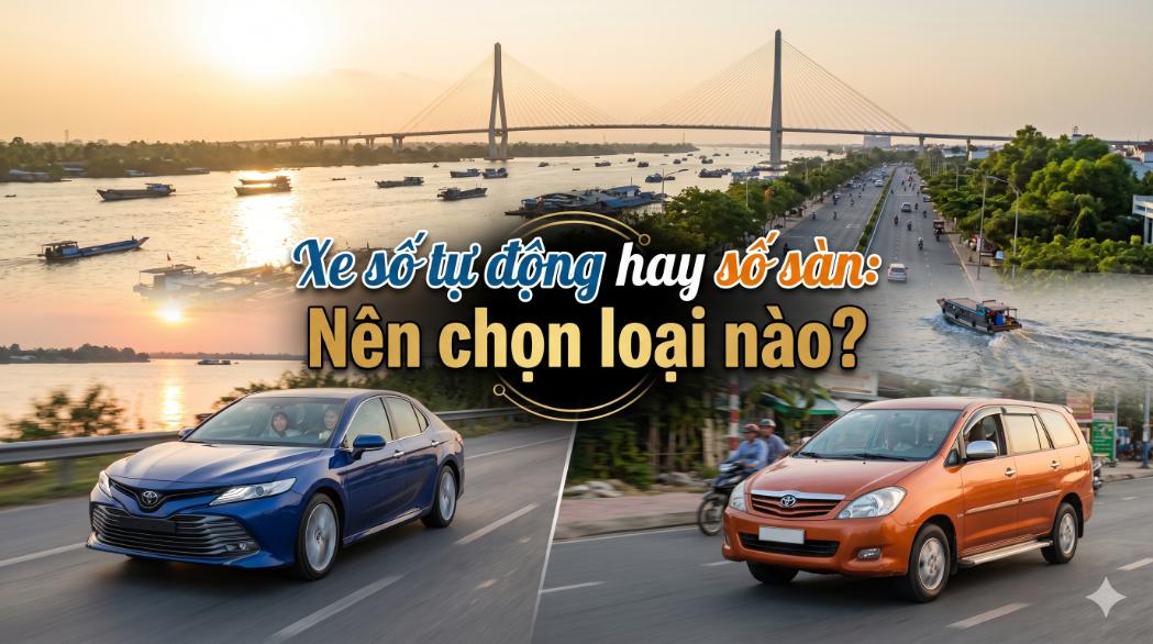 Xe số tự động hay số sàn: Nên chọn loại nào? (Quyết định ảnh hưởng trực tiếp đến 90% trải nghiệm lái xe hằng ngày)