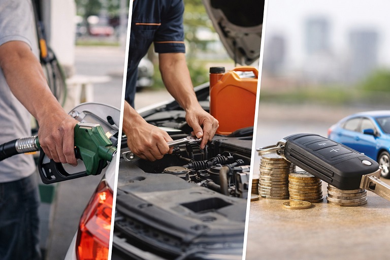 Chi Phí Sử Dụng Xe Sau 1 Năm: Xăng, Bảo Dưỡng, Khấu Hao